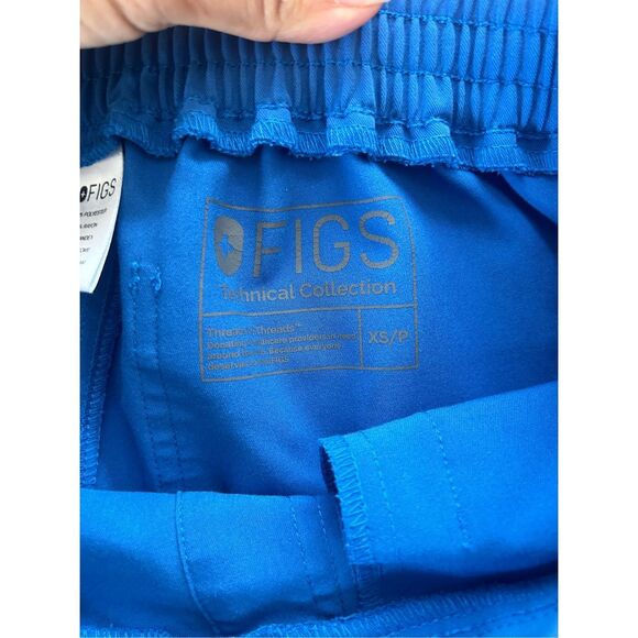 Figs set  Zamora joggers  pants and Rafaela top scrub size XS/P blue - Picture 5 of 8